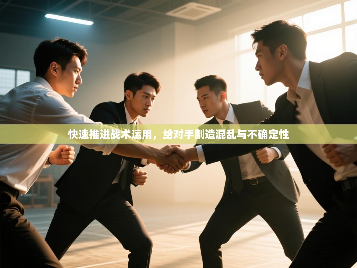 快速推进战术运用,给对手制造混乱与不确定性 第1张