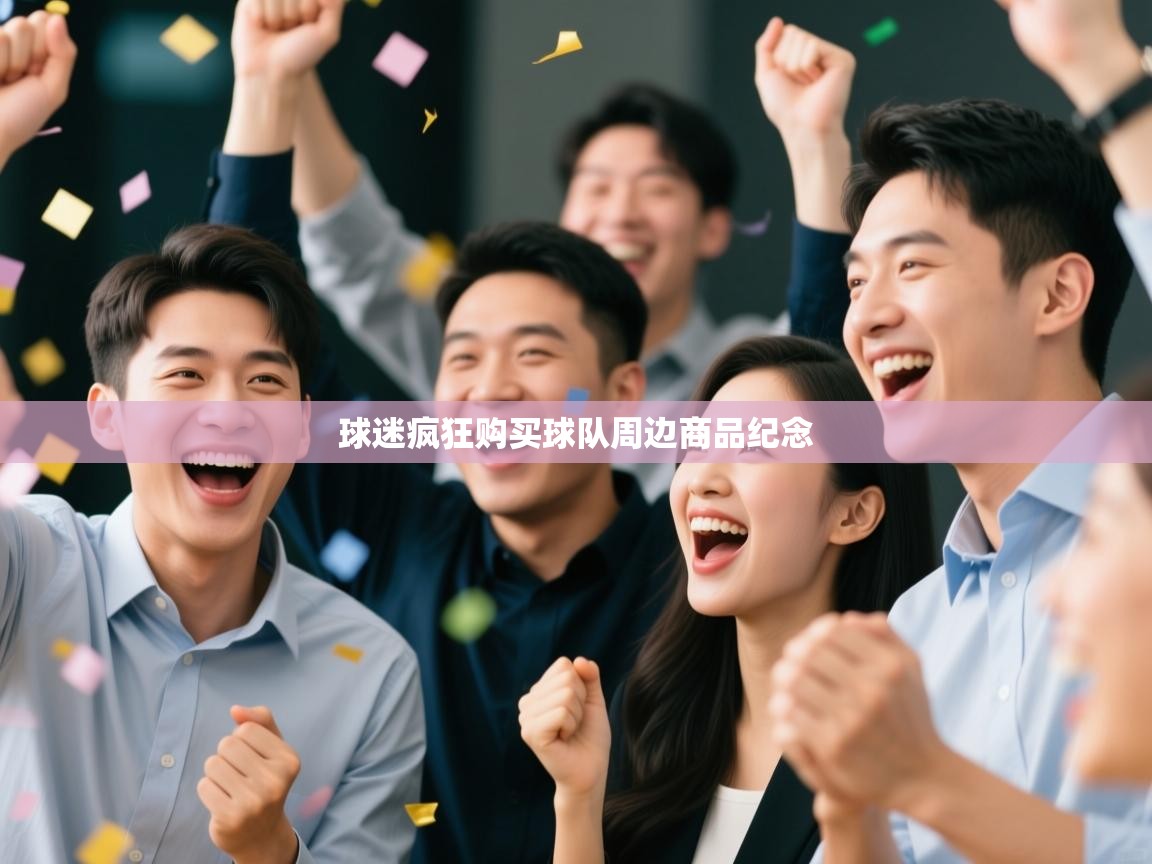 球迷疯狂购买球队周边商品纪念